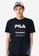 FILA navy Athletics Collection Men's FILA TRAINING Logo T-shirt 9A664AADA9EA47GS_1