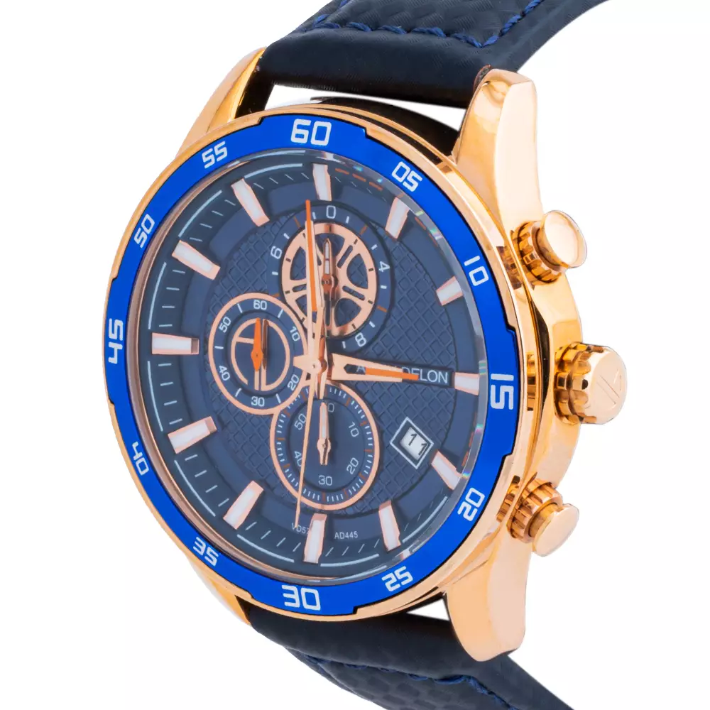 Jam Tangan Alain Delon Jam Tangan Pria AD445-1582C Original