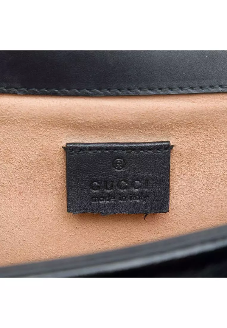 Pre-Loved Gucci Medium Gg Velvet Dionysus Crossbody