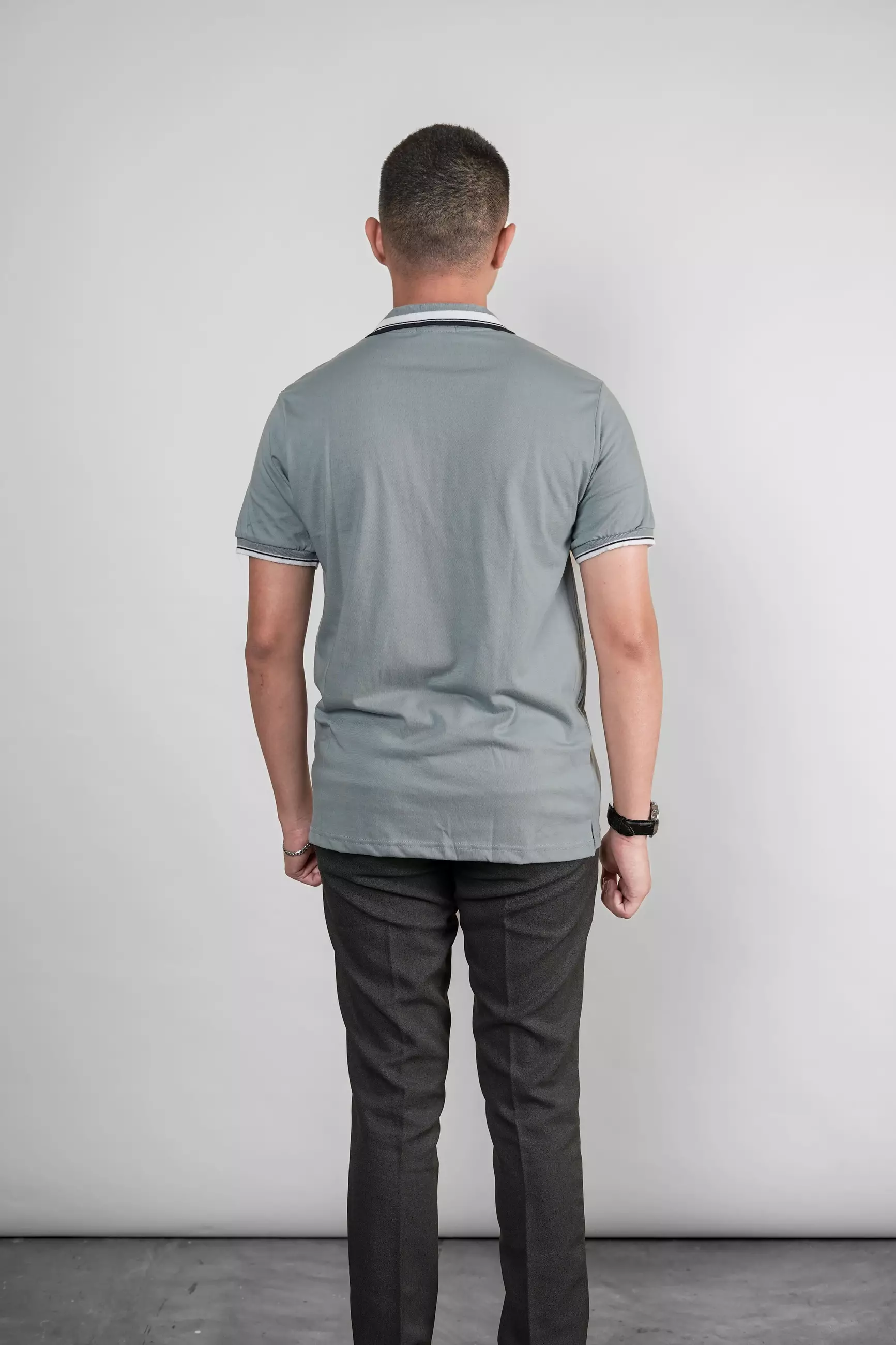 MATSUDA Kaos Polo Shirt Pria Kerah Aioi