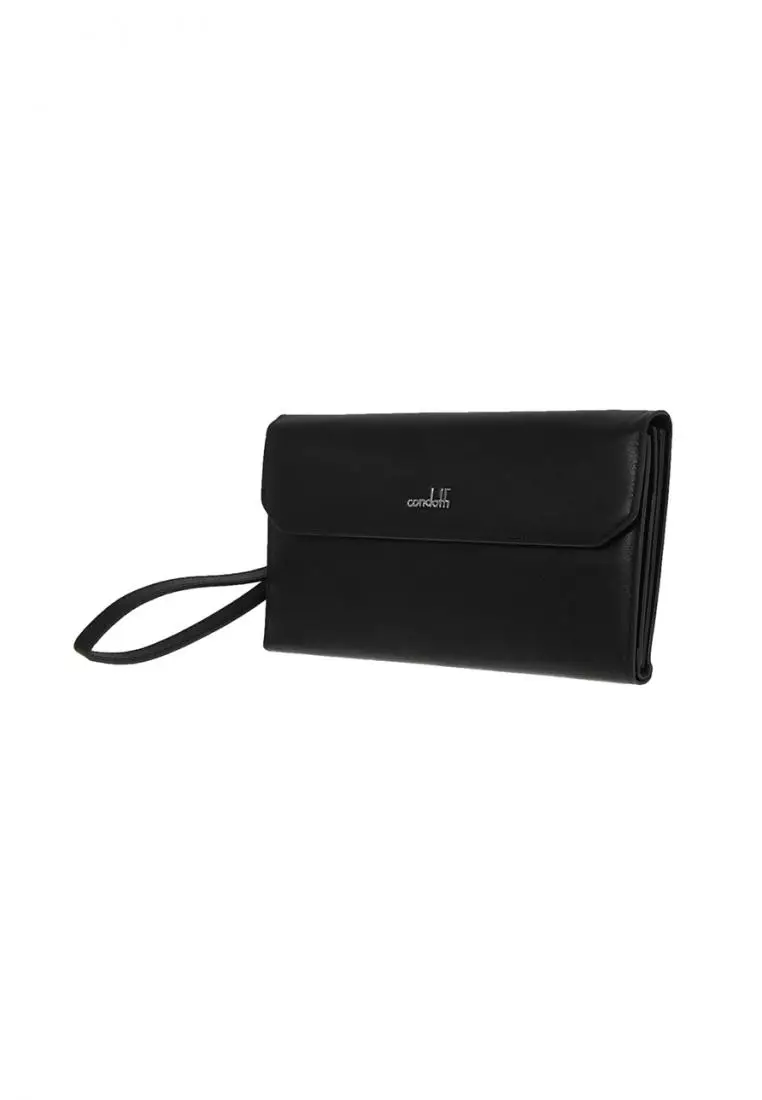 Jual Condotti Condotti Travel Wallet 94049 Black Original 2026 | ZALORA ...