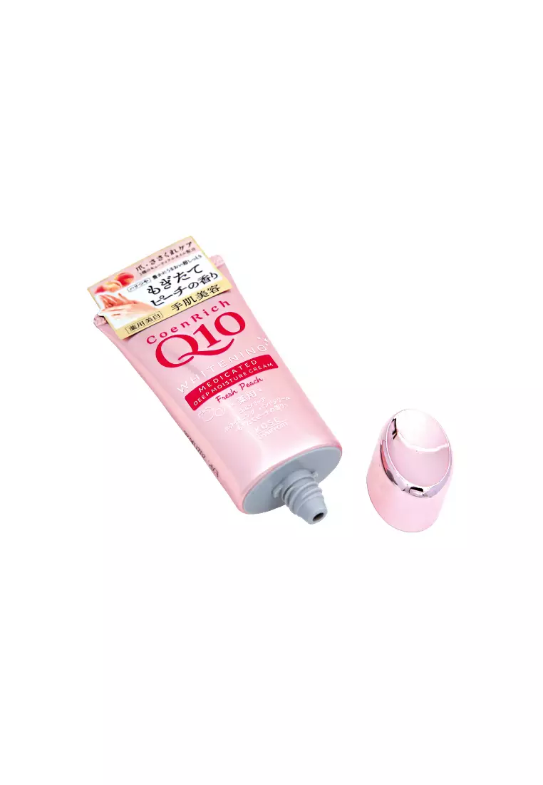 Kose Cosmeport Medicated Whitening Hand Cream, Peach (80g)