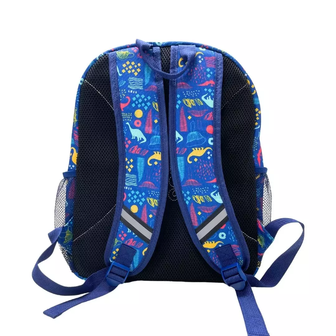 Bundling Freckles Evrydy Backpack Kids & Junior Dino Blue - Tas sekolah anak couple