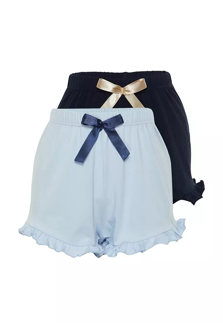 Frill Pyjama Shorts 2-Pack
