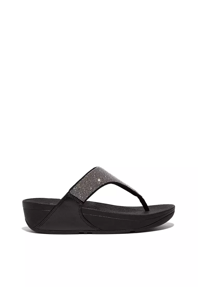 All black hot sale womens sandals