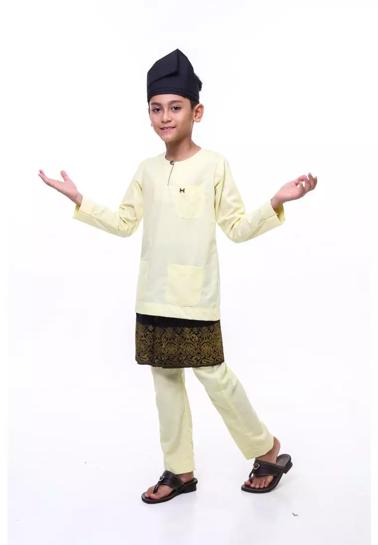 Baju Melayu Teluk Belanga Kids