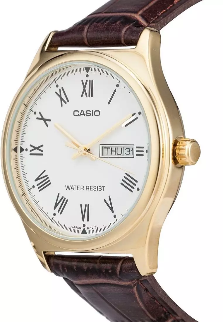 Jam Tangan Wanita-LTP-V006GL-7BUDF Coklat