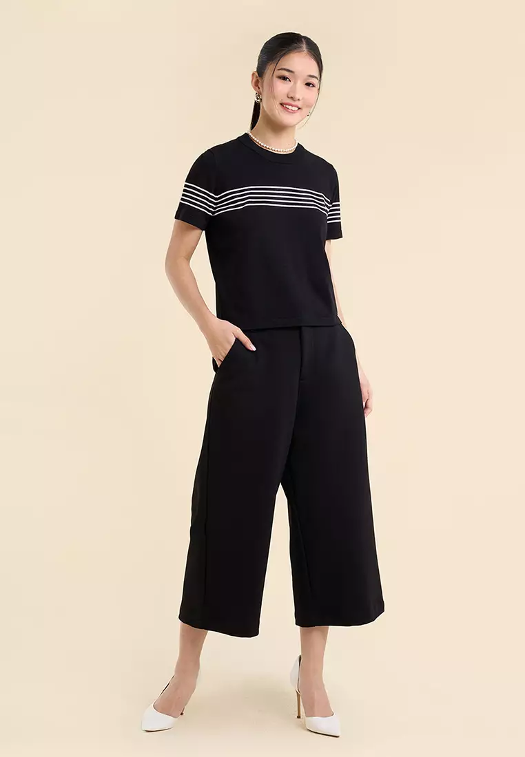 Dress Code Light Knit Striped T-Shirt