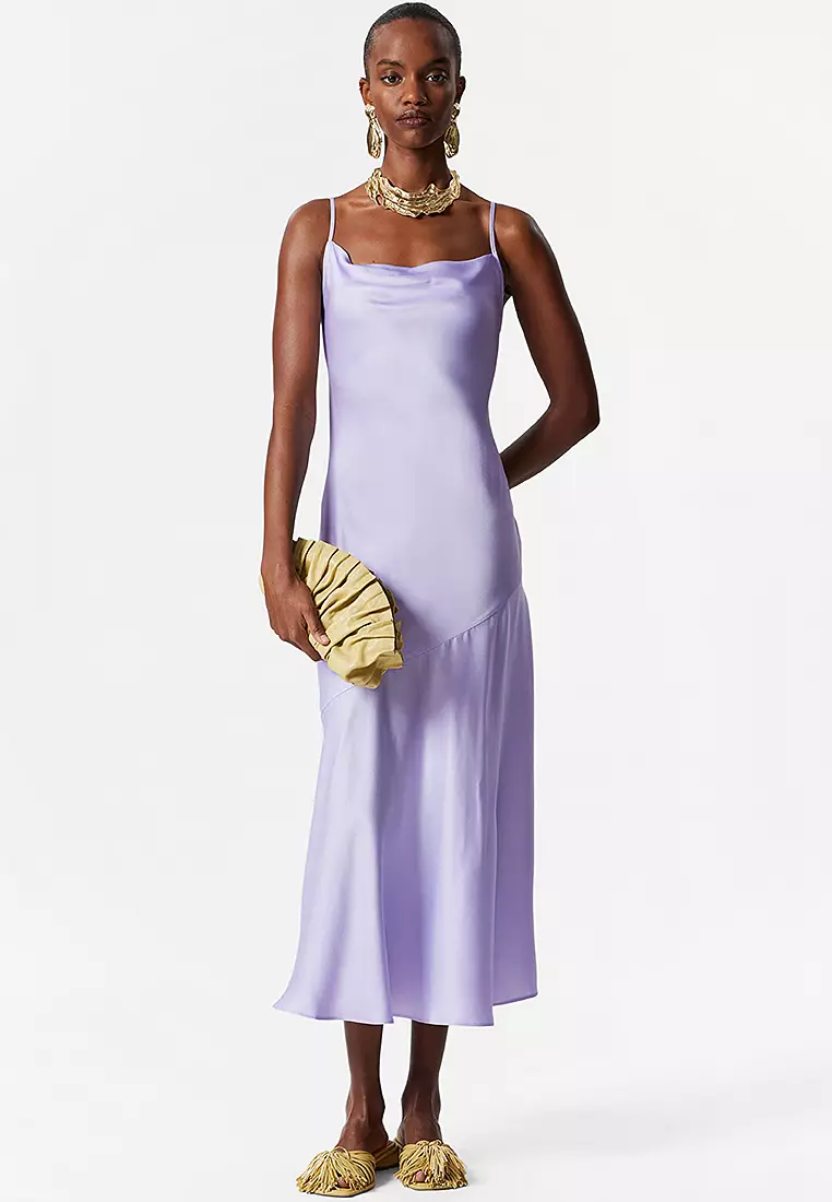 Satin Slip Maxi Dress