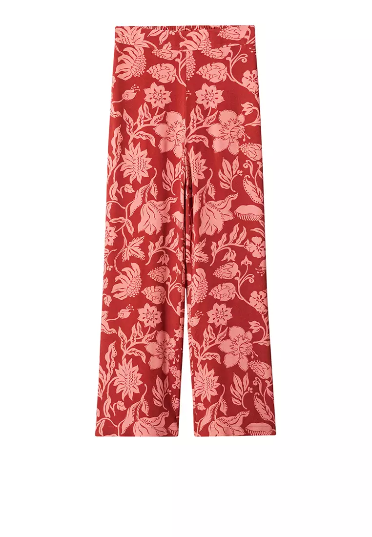 Floral Palazzo Trousers