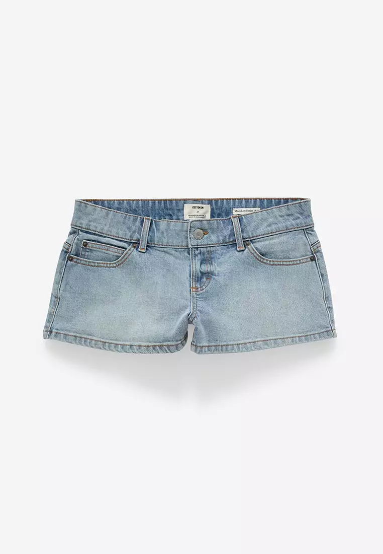 Micro Low Denim Short