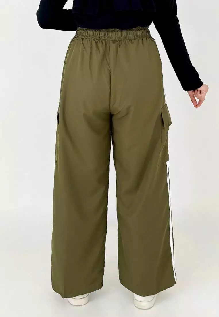 Daily Cargo Pants (Celana Panjang Kargo Muslimah) Olive