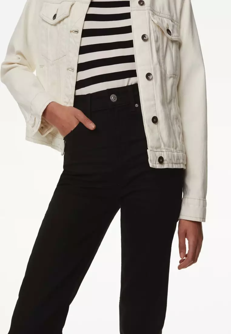 Sienna Straight Leg Jeans With Stretch