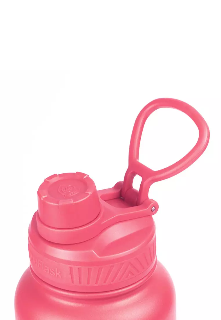 40oz Wide Mouth Water Bottle Flamingo