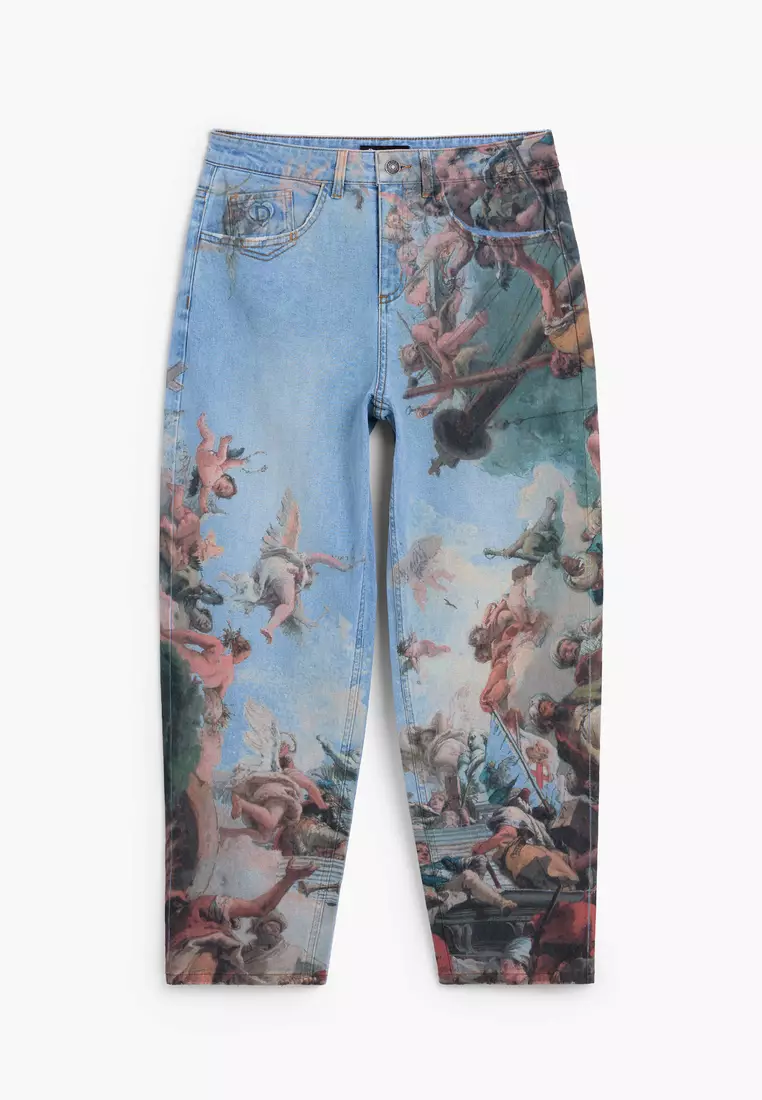 Fresh denim pants for women I Desigual.com