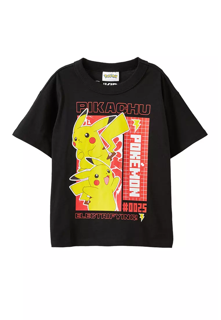 Pokemon Drop Shoulder Short Sleeve T-Shirt