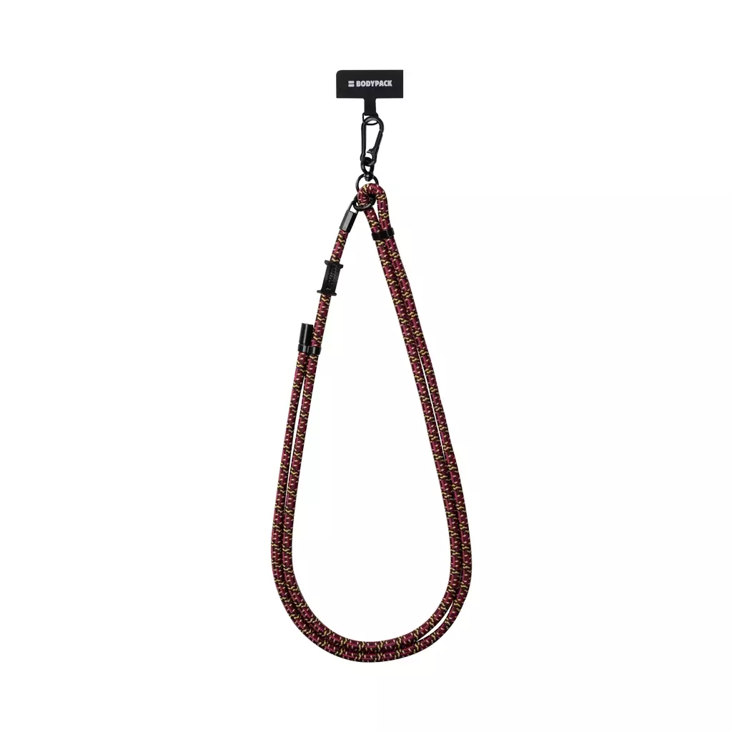 Traipse Lanyard Strap Tali Gantungan Hp Praktis - Ungu Hijau