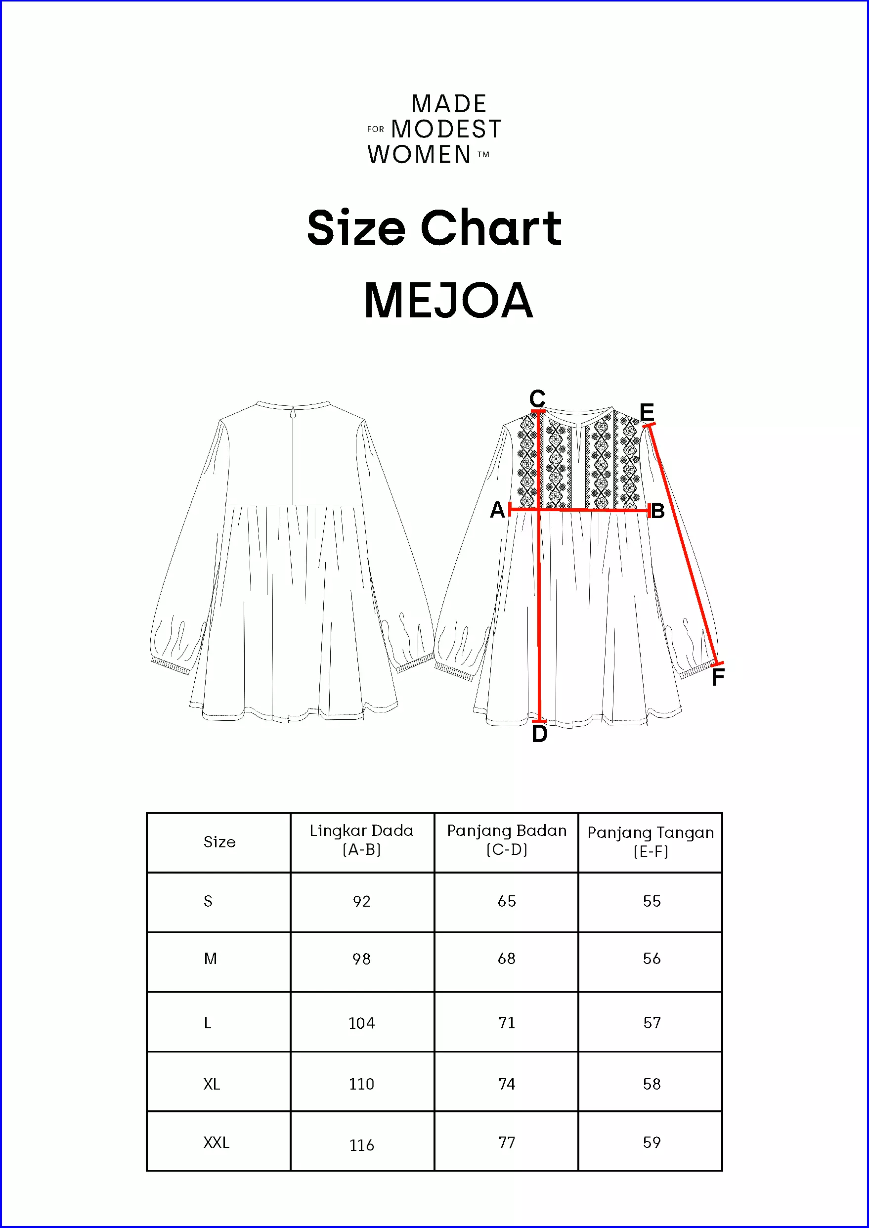 MFMW Mejoa Atasan Blouse Cream