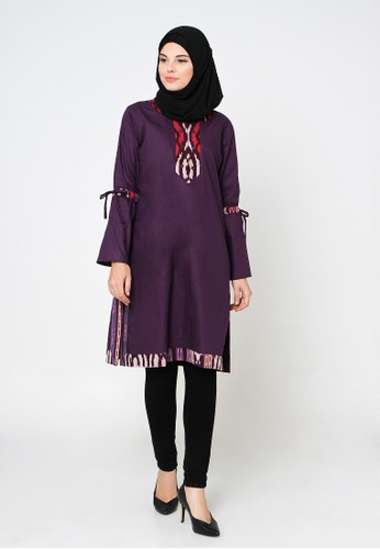 Clover Clothing Mayala Purple Tunic