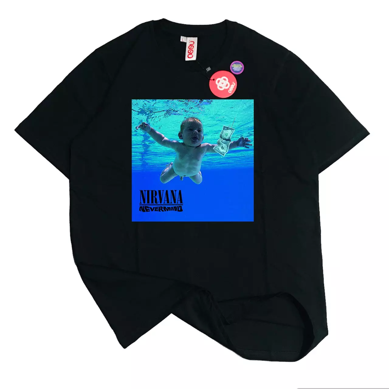 Ossu X DeeSummer T-Shirt Nirvana Nevermind Cottom Combed 24S