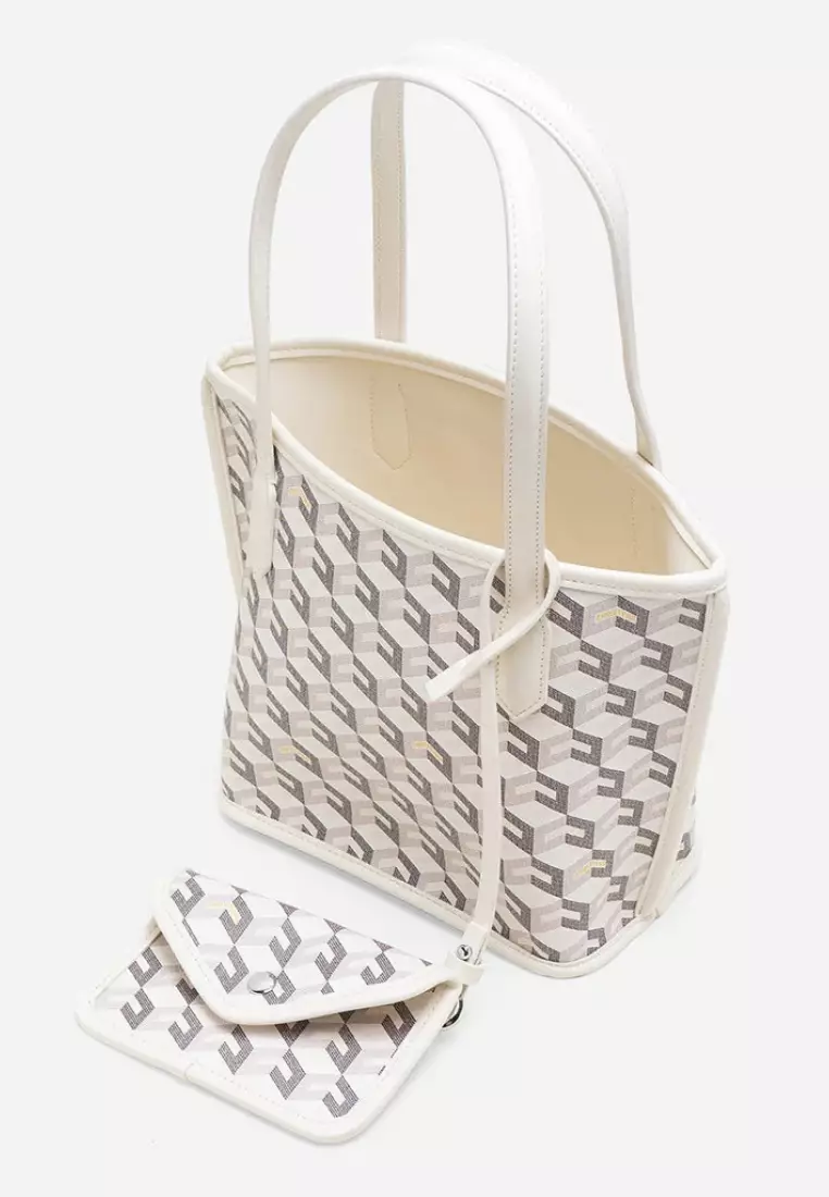 Russo Mini Tote Bag White