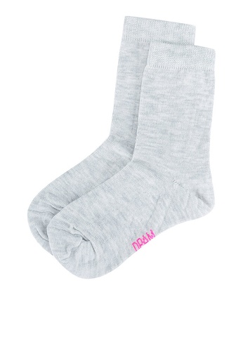 Du Pareil Au Même (DPAM) grey Grey Knit Socks 13CD6KA944028DGS_1