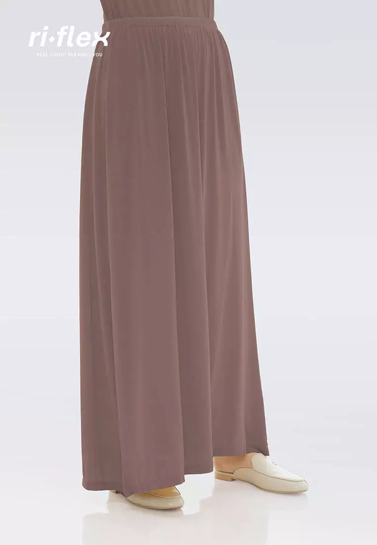 Ria Miranda Brown Comfy Skirt