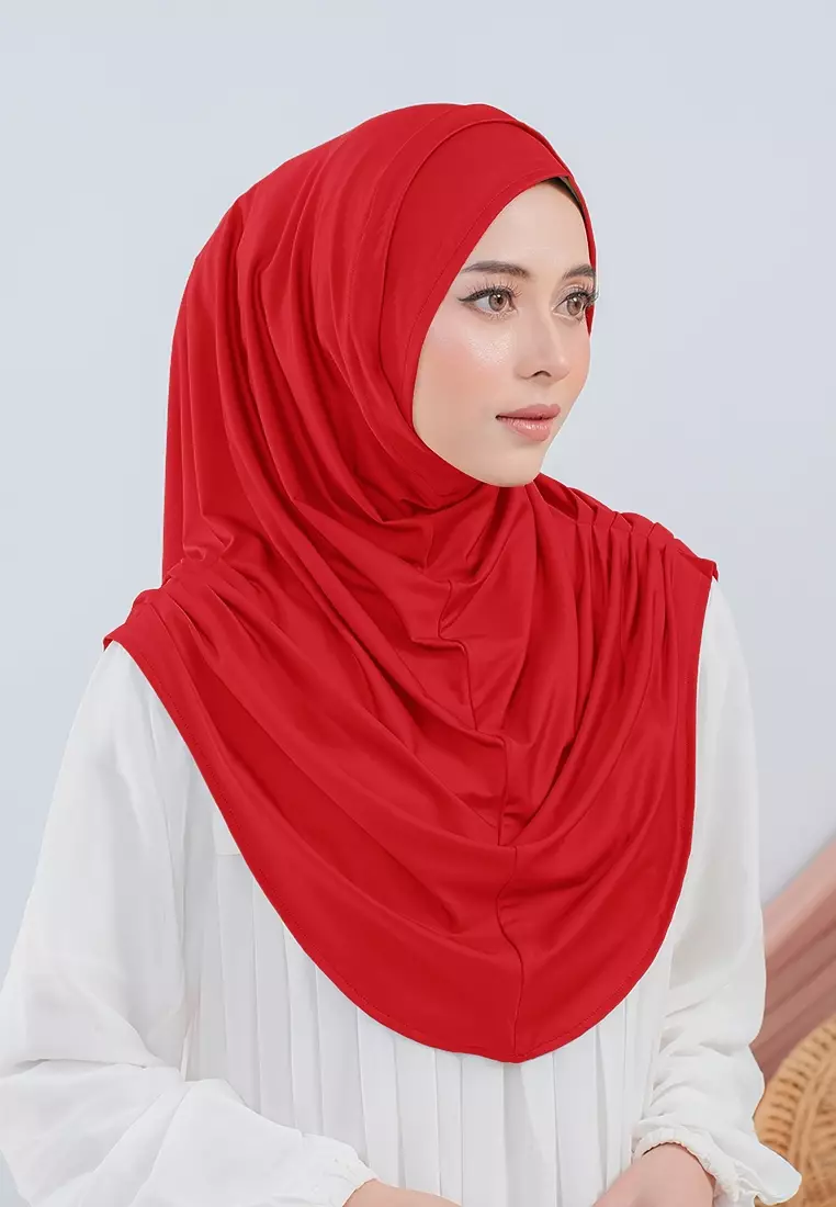 HIJAB INSTAN VALEEQA - RED