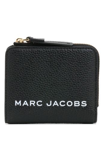 Marc Jacobs black The Bold Mini Compact Zip Wallet CBA11AC9CC0B1FGS_1