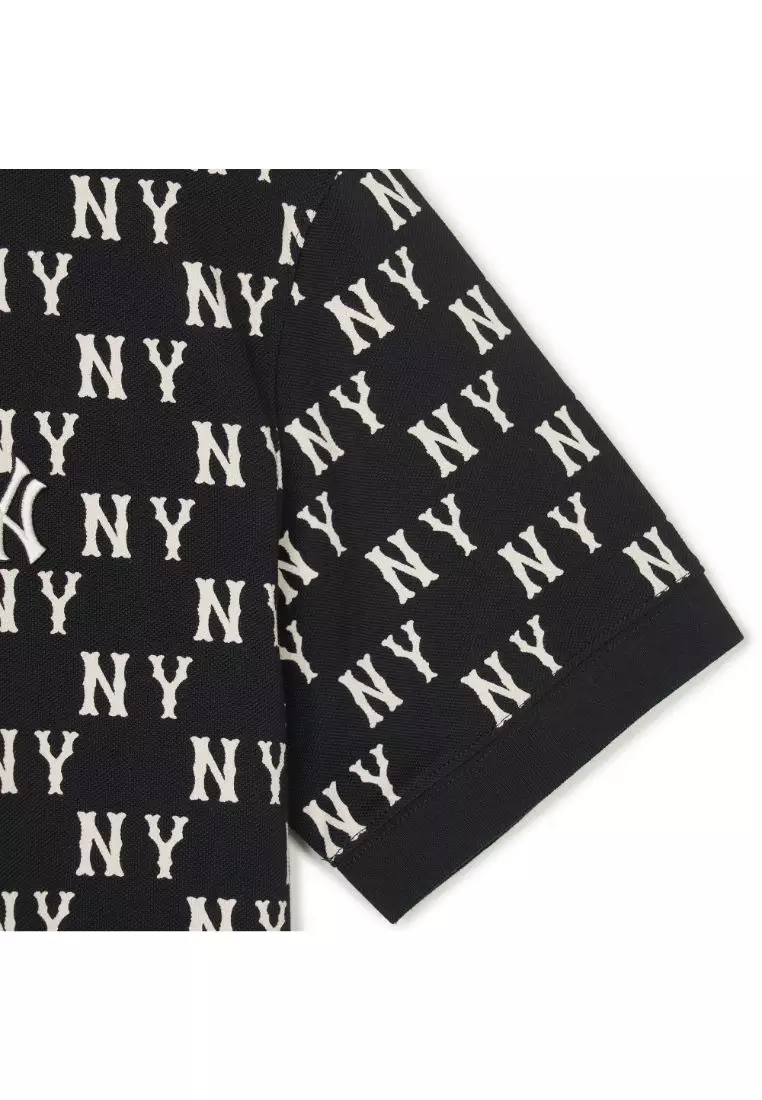 CLASSIC MONOGRAM ALL OVER POLO T-SHIRTS NEW YORK YANKEES