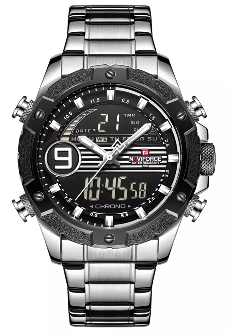 Jual Naviforce Naviforce Jam Tangan Pria Silver Stainless