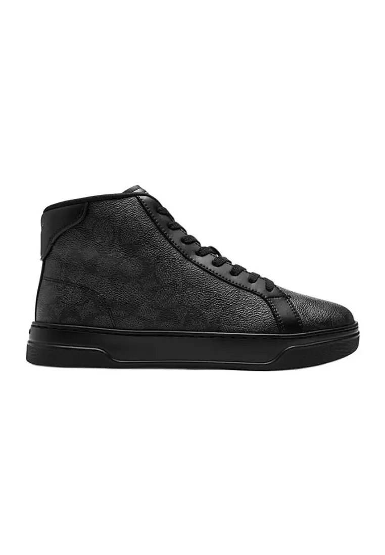 Discount on Coach  shoes - SKU: High Line High Top Sneaker In Signature Canvascy308