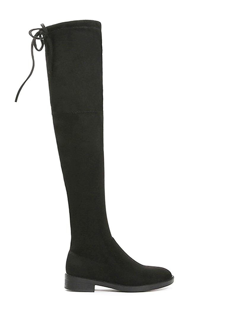 VANSA Thin Elastic Suede Over The Knee Boots VSW-B99F