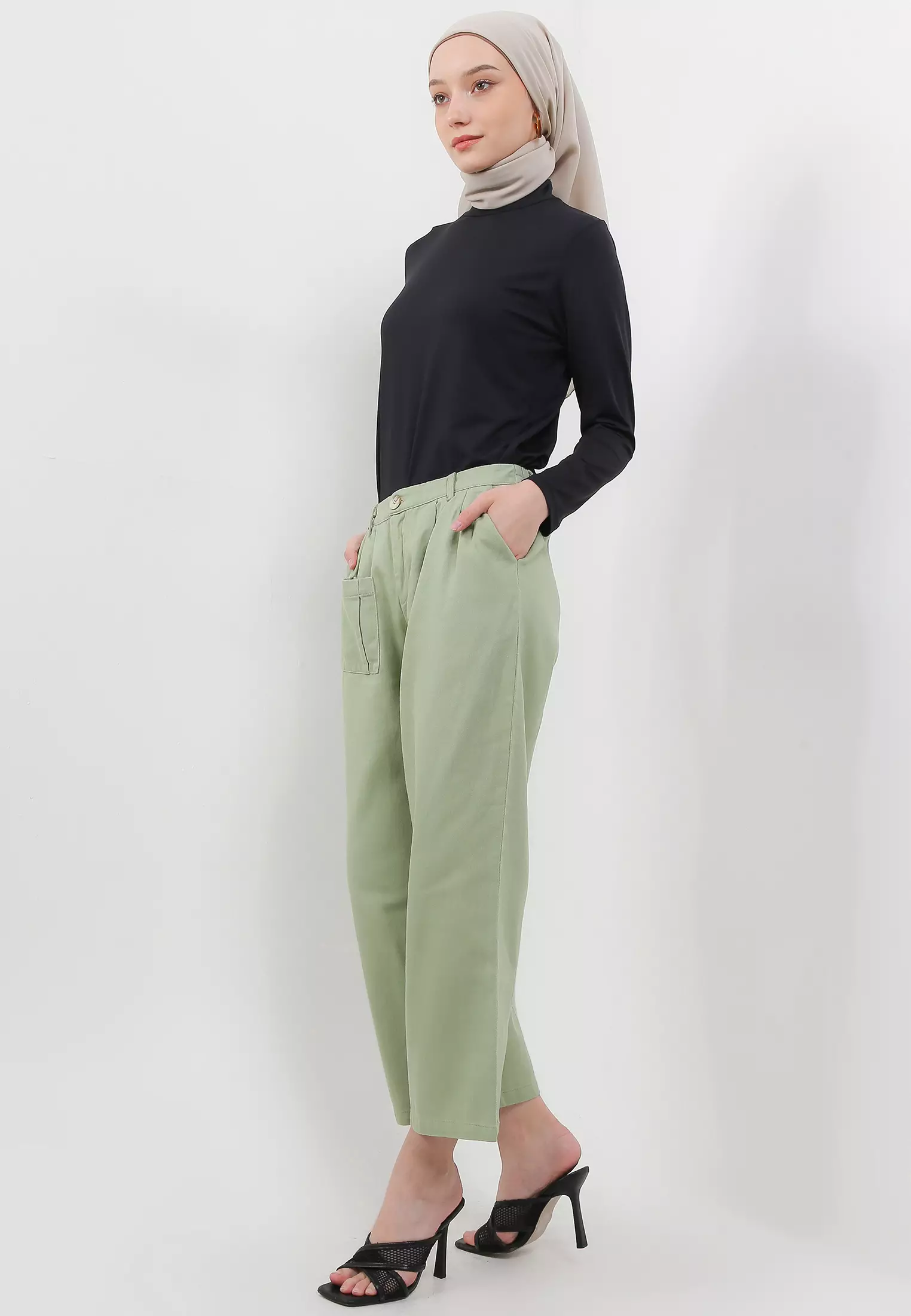 MFMW Ambarabiya Celana Panjang Green