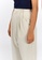 We Enjoy Simplicity beige Classic – Overlay Double Pleated Trousers (Oat) 01C5BAA6104AACGS_3
