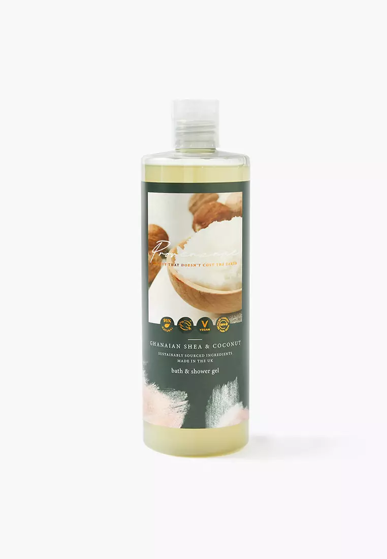 Jual Marks & Spencer Provenance Ghanaian Shea Butter Bath & Shower Gel