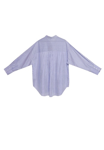 Vero Moda white Plus Size Flowerly Long Sleeves Shirt 15690AA2F5D769GS_1