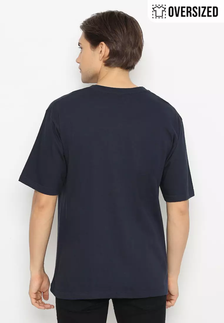 RBJ T-Shirt Cotton Oversized Pria 2079330061