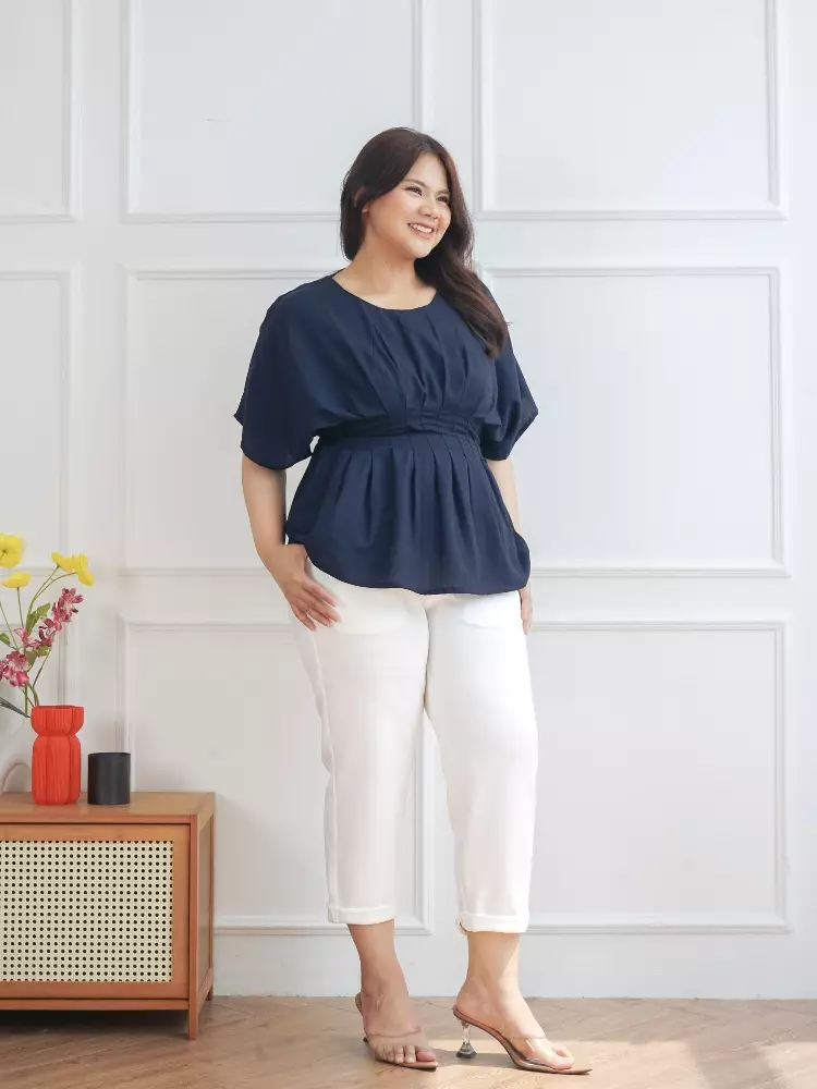 xtramiles Ladies shirt matilda blouse navy navy