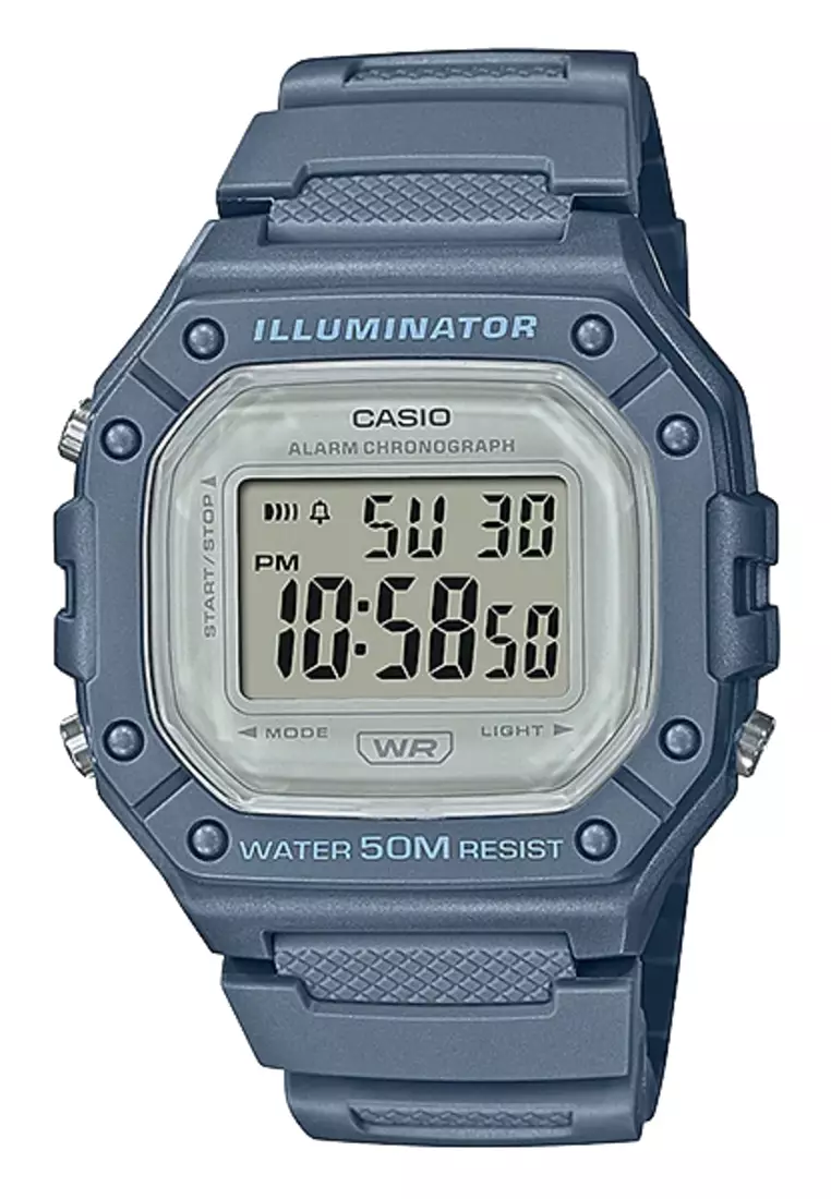 Casio digital deals square watch