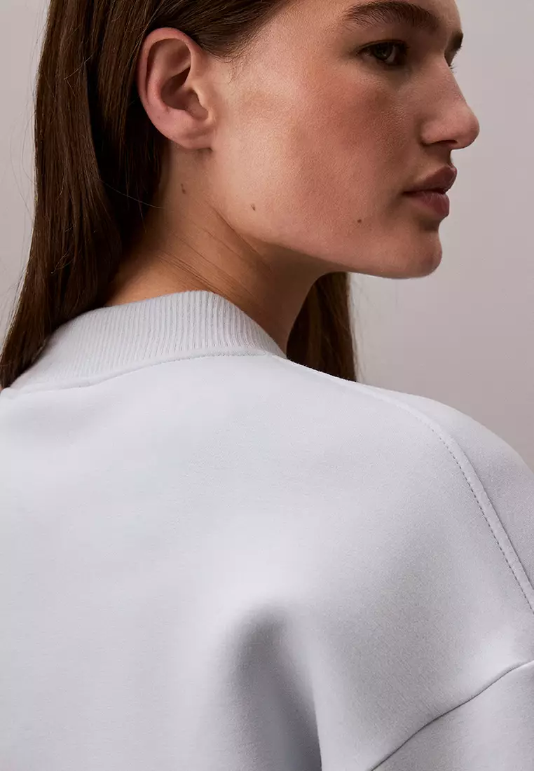 Oversized Zip Bomber Jacket - Calvin Klein Jeans