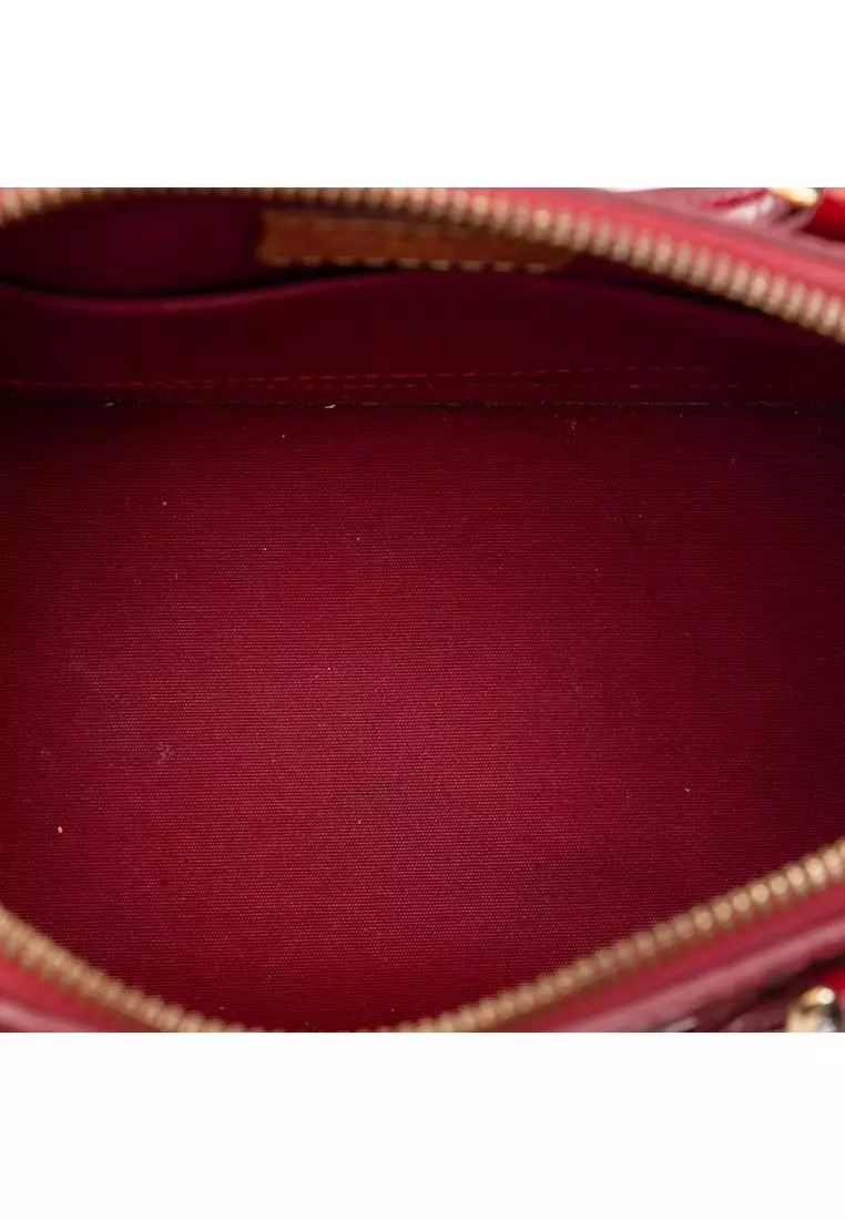 Pre-Loved Louis Vuitton Monogram Vernis Alma Bb