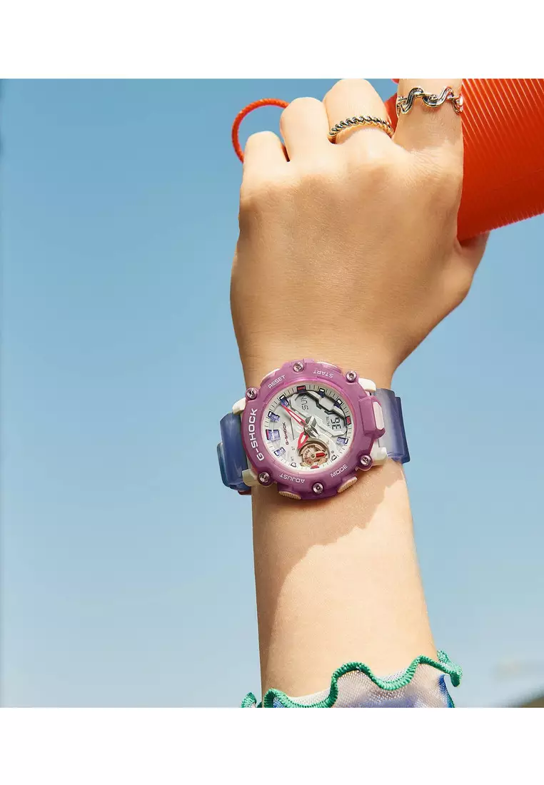 Purple g shock hot sale watch womens