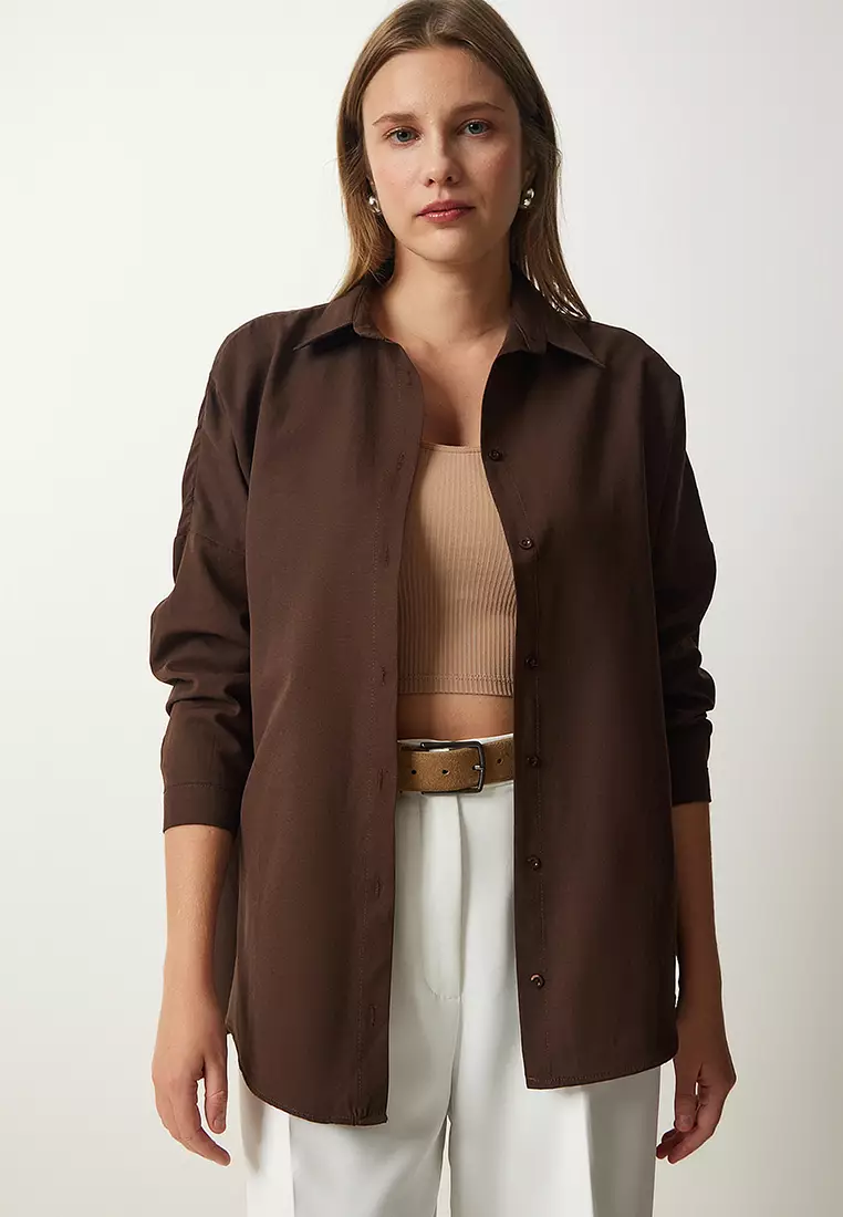 Long Sleeves Oversized Shirt