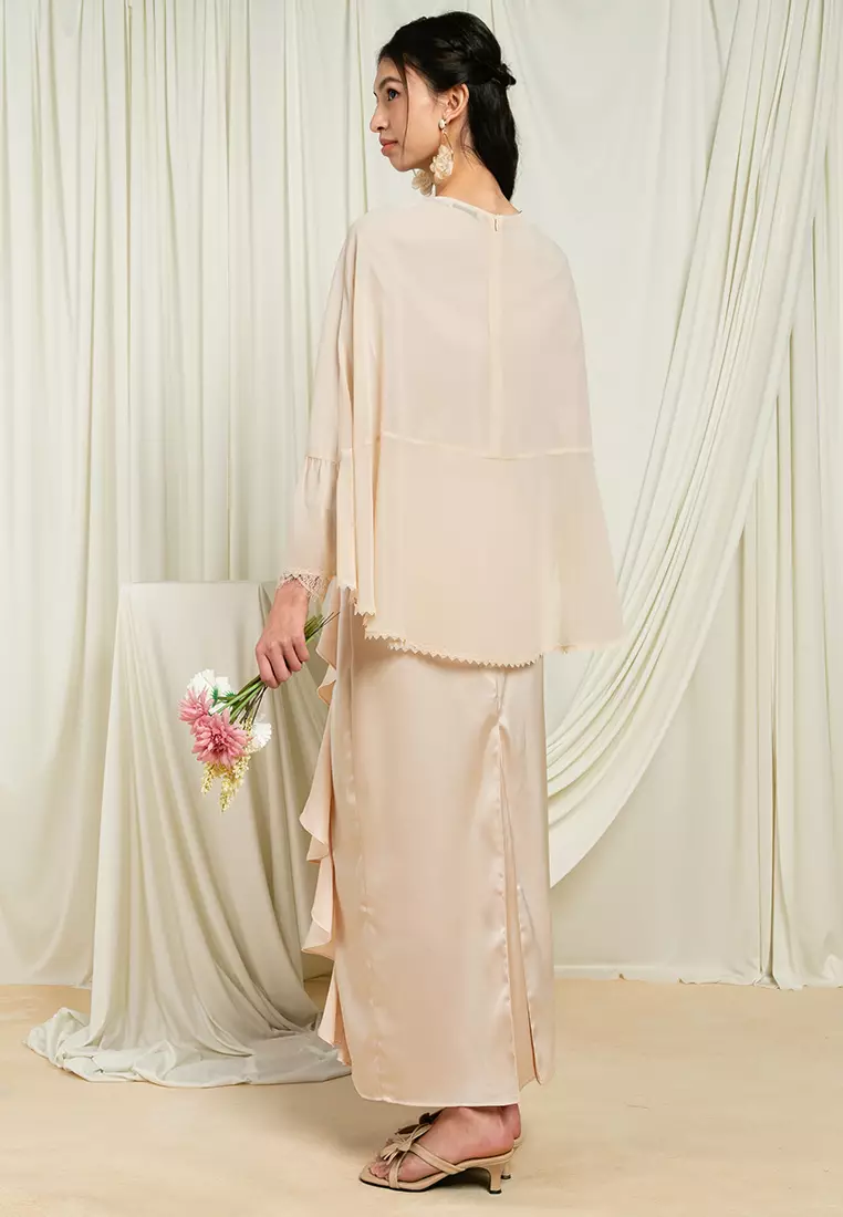 Zarina Ruffles Kurung Set