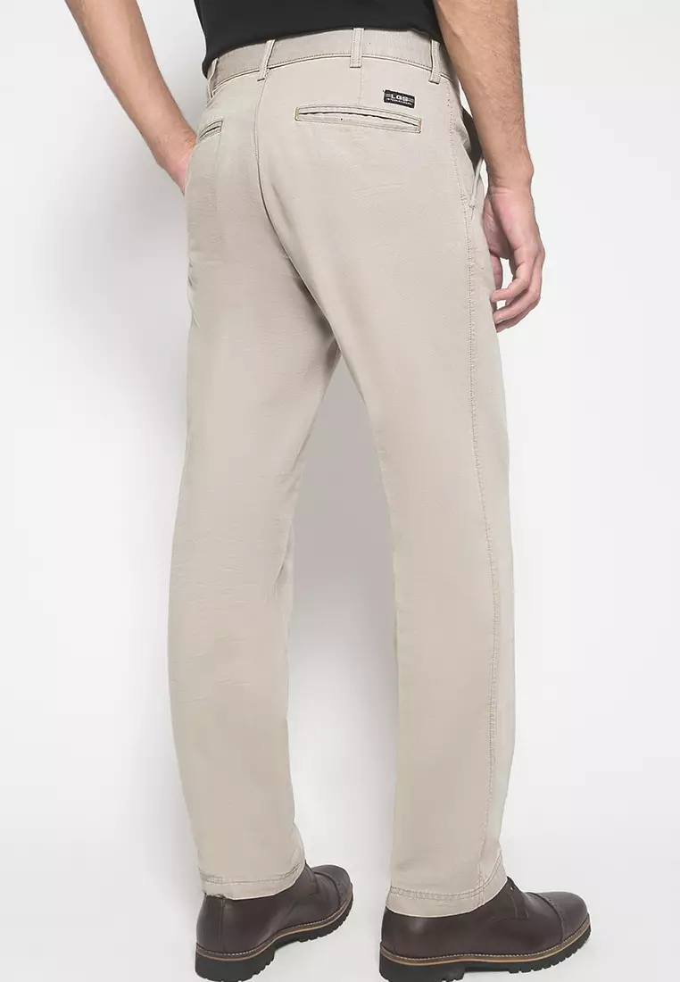 LGS - Celana Panjang Chinos Casual Pria Warna Coksu CCT.500.027.005.C