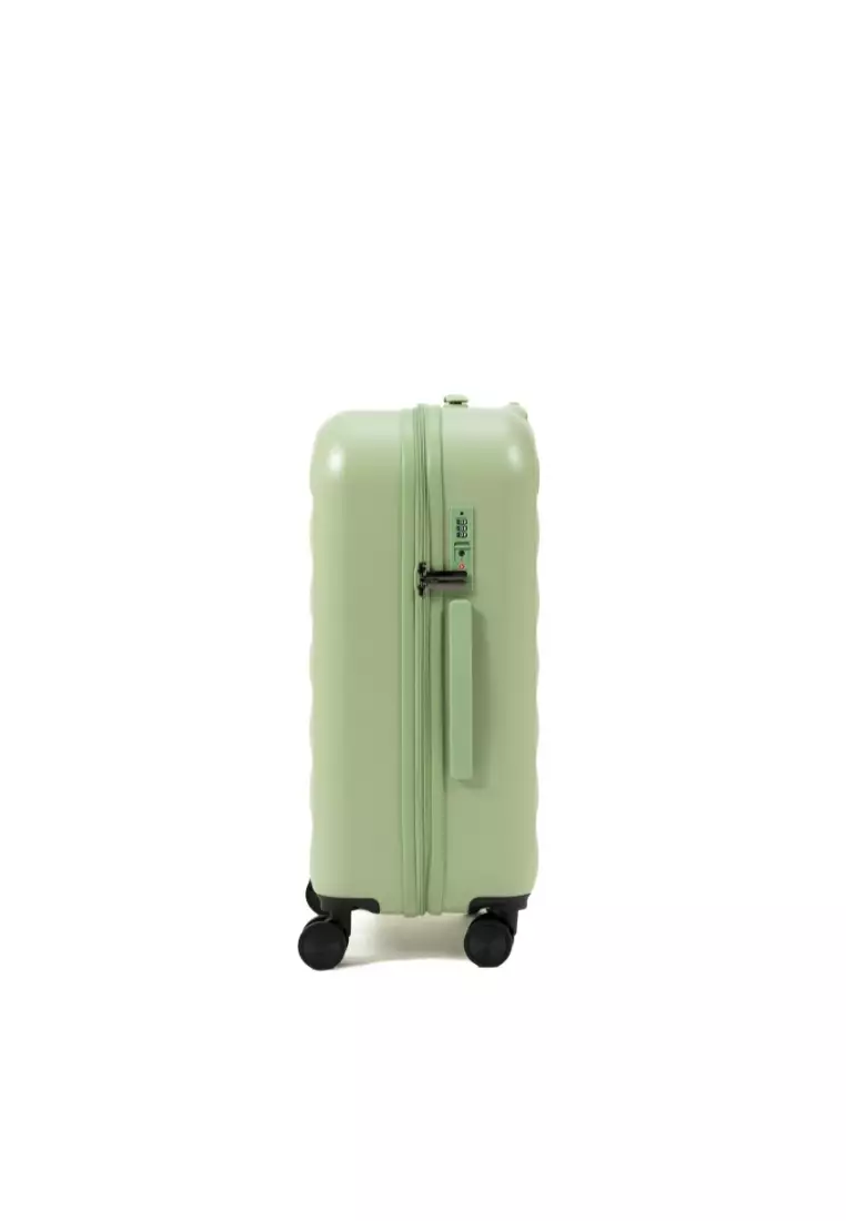 Puff 28"  Hard Case Luggage In Pistachio