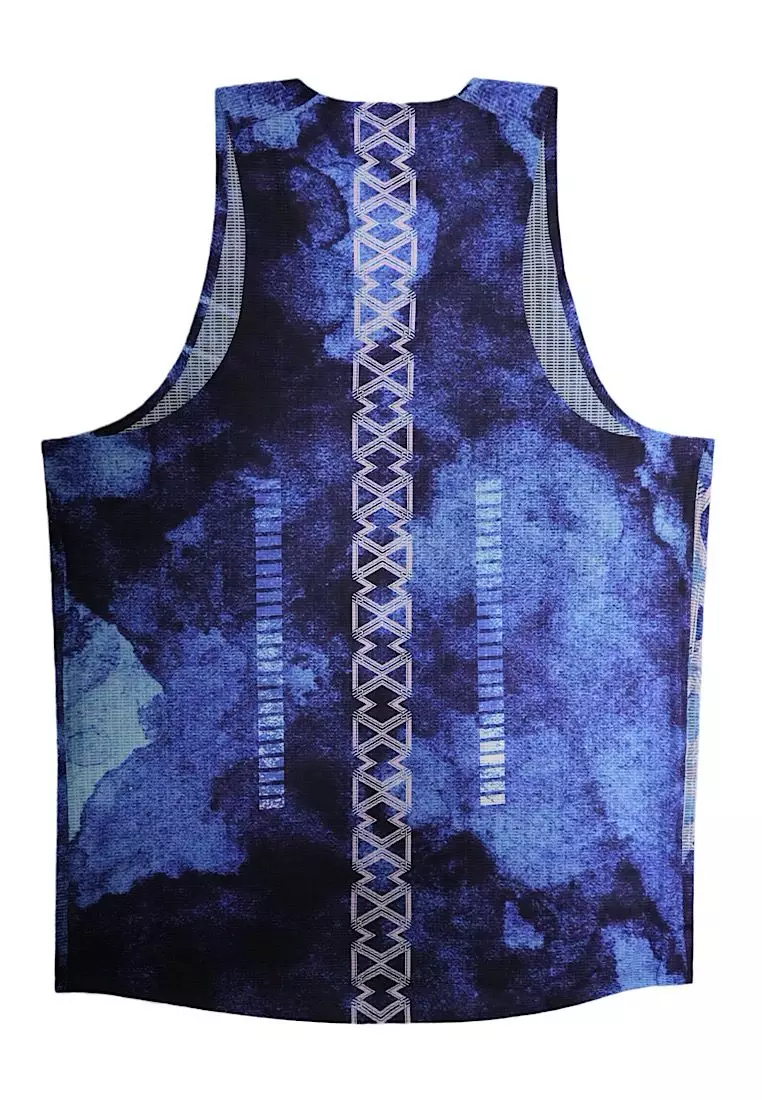 C1 Men Navy Blue Race Vest