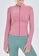 Twenty Eight Shoes pink VANSA Fashion Slimming Yoga Jacket VPW-Y0009 F78B2AAE458E6EGS_3