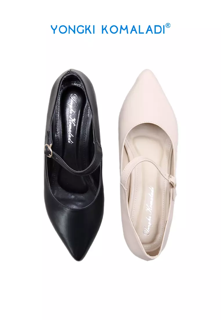 [ ORIGINAL ] YONGKI KOMALADI PANTOFEL OL-YSL1128-24 HITAM